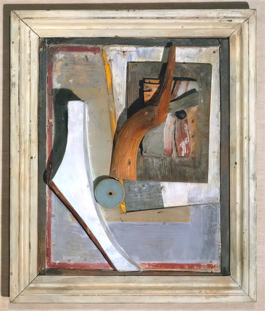 Kurt Schwitters: The Revolutionary Artist of Merz and Modern Collage - RELIEF IN RELIEF 1945 by Kurt Schwitters