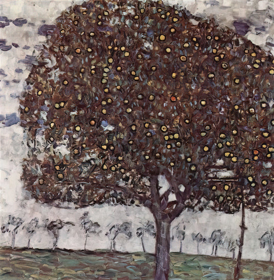 Large Klimt Canvas: A Collector's Guide to Gustav Klimt's Monumental Art Prints - APPLE TREE II by Gustav Klimt