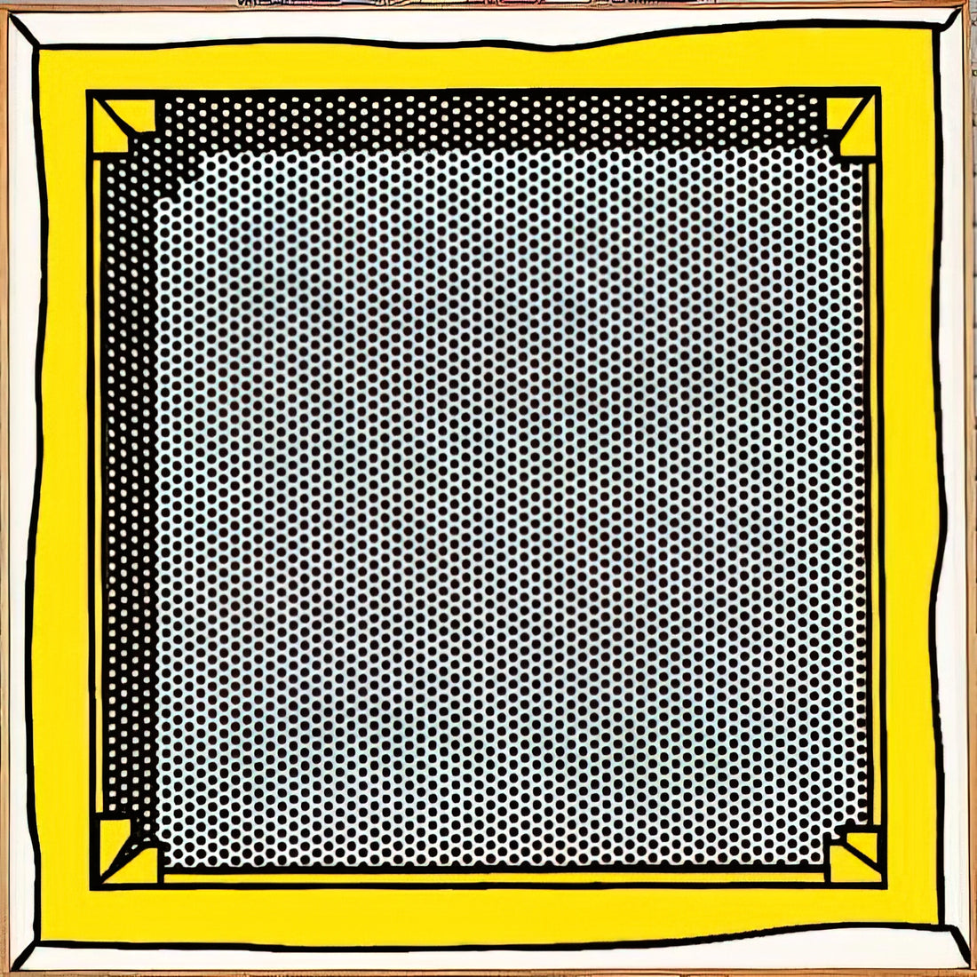 Large Lichtenstein Print: A Collector's Guide to Pop Art Scale and Impact - STRETCHER FRAME by Roy Lichtenstein
