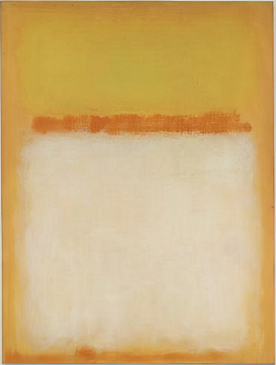Large Rothko Canvas: The Sublime Power of Color Field Painting - Untitled - 1955 by Mark Rothko