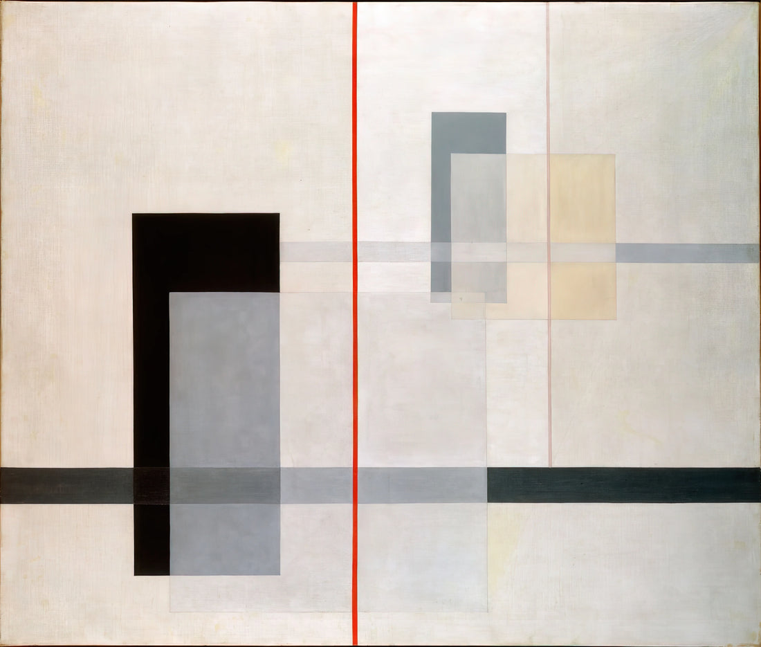 László Moholy-Nagy Print: The Bauhaus Visionary's Enduring Legacy in Modern Art - K VII by Laszlo Moholy-Nagy
