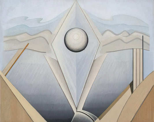 Lawren Harris Brushed Aluminum Print: A Modern Tribute to Canadian Modernism - Abstract Painting #98 - 1938 by Lawren Harris