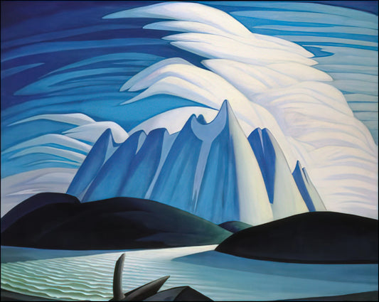 Lawren Harris Mountain: The Iconic Canadian Landscapes That Defined a Nation - Lake and Mountains - 1928 by Lawren Harris