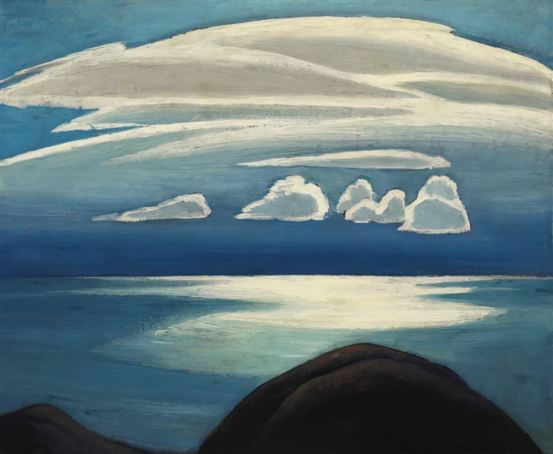 Lawren Stewart Harris Paintings: The Spiritual Vision of Canada's Iconic Modernist - Lake Superior - 1928 by Lawren Harris