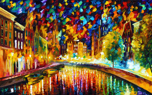 Leonid Afremov Canvas Wall Art: A Guide to His Vibrant Picture Prints for Home Decor - Leonid Afremov by Leonid Afremov
