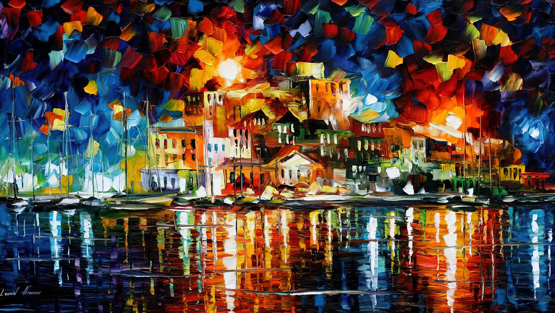 Leonid Afremov Original for Sale: A Collector's Guide to Authentic Art Prints - Leonid Afremov by Leonid Afremov