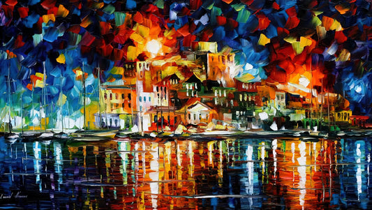 Leonid Afremov's Paris Flight: A Journey Through Color and Emotion - Leonid Afremov by Leonid Afremov