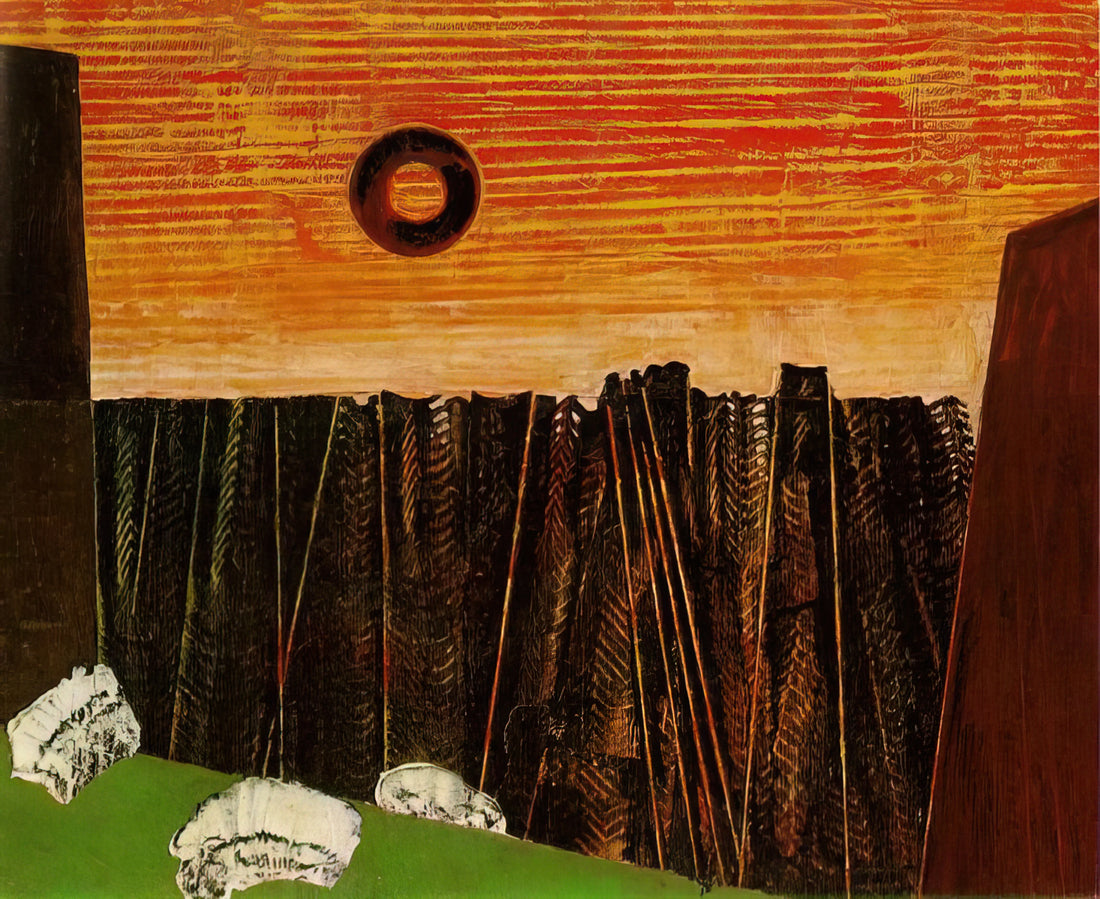 Leonora Carrington and Max Ernst: A Surrealist Love Story and Artistic Revolution - Fishbone Forest by Max Ernst