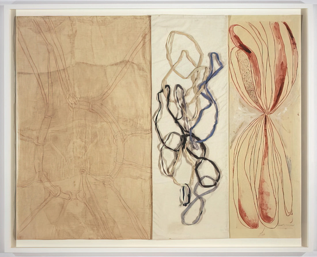 Louise Bourgeois Paintings at The Met: A Deep Dive into the Artist's Psychological Universe - A STRETCH OF TIME 2007 by Louise Bourgeois