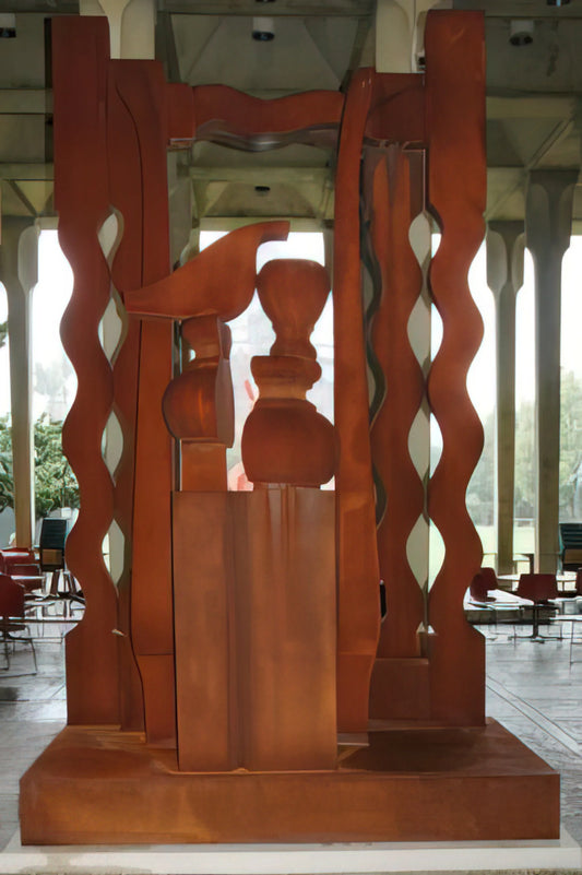 Louise Nevelson Art: The Monumental World of Assemblage and Shadow - NIGHT PRESENCE II 1976 by Louise Nevelson