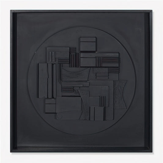 Louise Nevelson Biennale: The Monumental Legacy of America's Assemblage Pioneer - FULL MOON 1980 by Louise Nevelson