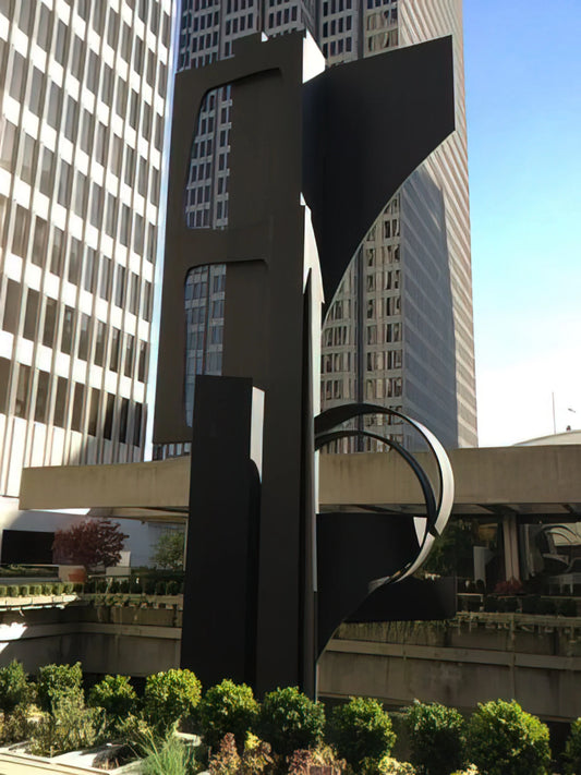 Louise Nevelson Framed Art Print: A Collector's Guide to Monumental Sculptural Works - SKY TREE 1977 by Louise Nevelson