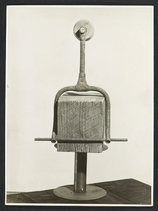 Louise Nevelson Lithograph: The Graphic Dimension of an Assemblage Master - CLOWN TIGHT ROPE WALKER 1942 by Louise Nevelson