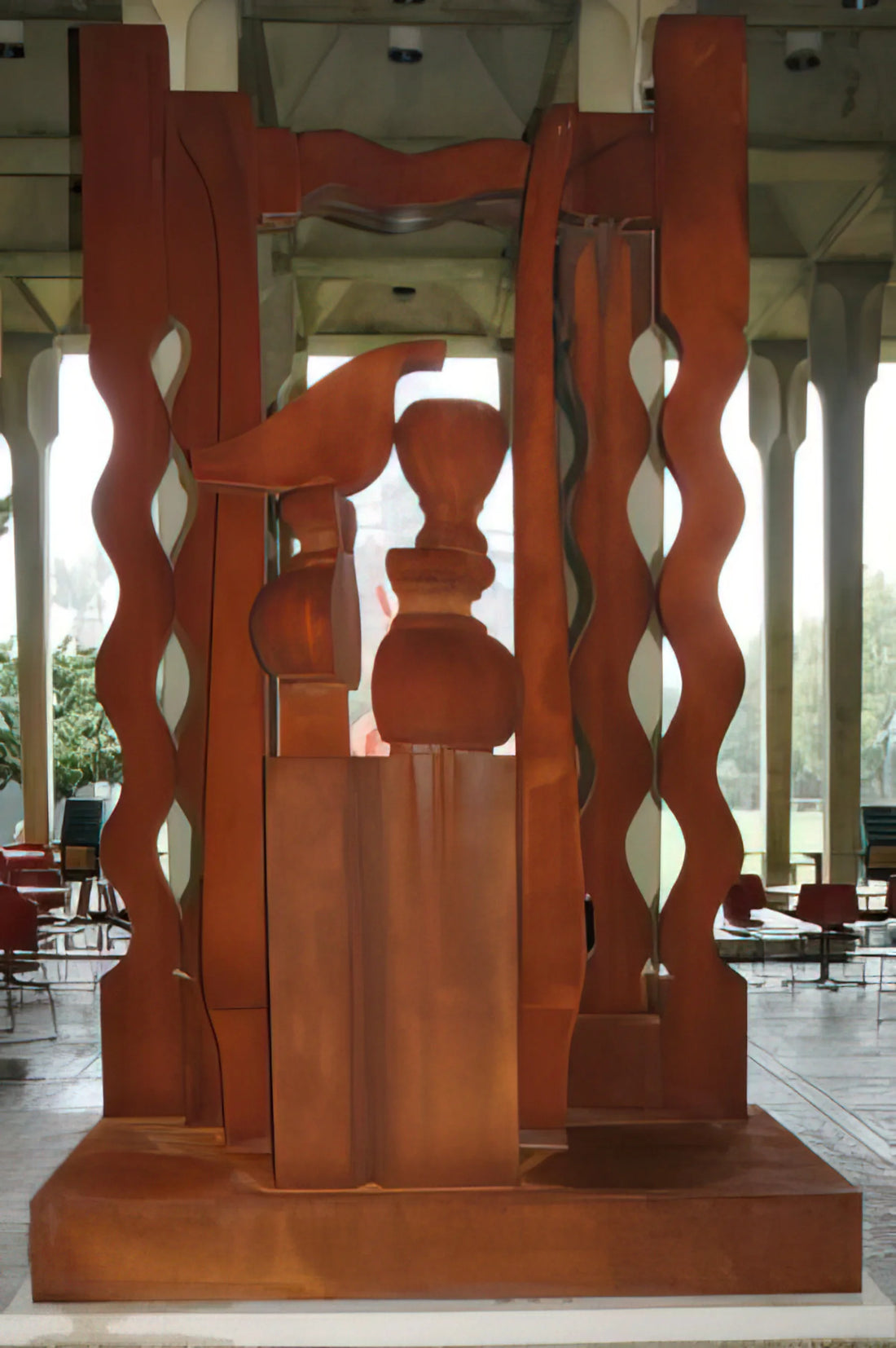 Louise Nevelson: The Monumental Visionary of Assemblage Art - NIGHT PRESENCE II 1976 by Louise Nevelson