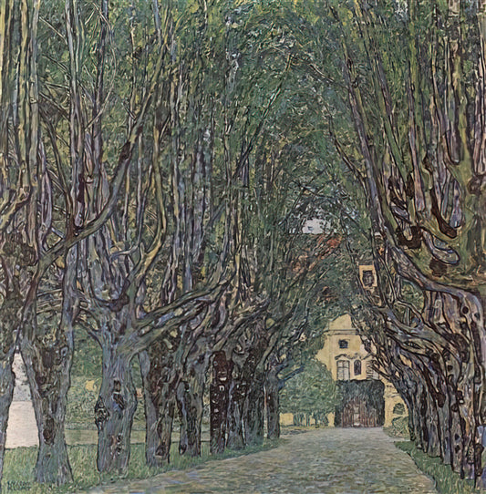 Louvre Gustav Klimt: The Artist's Enduring Legacy and Where to Find His Work - AVENUE OF SCHLOSS KAMMER PARK by Gustav Klimt