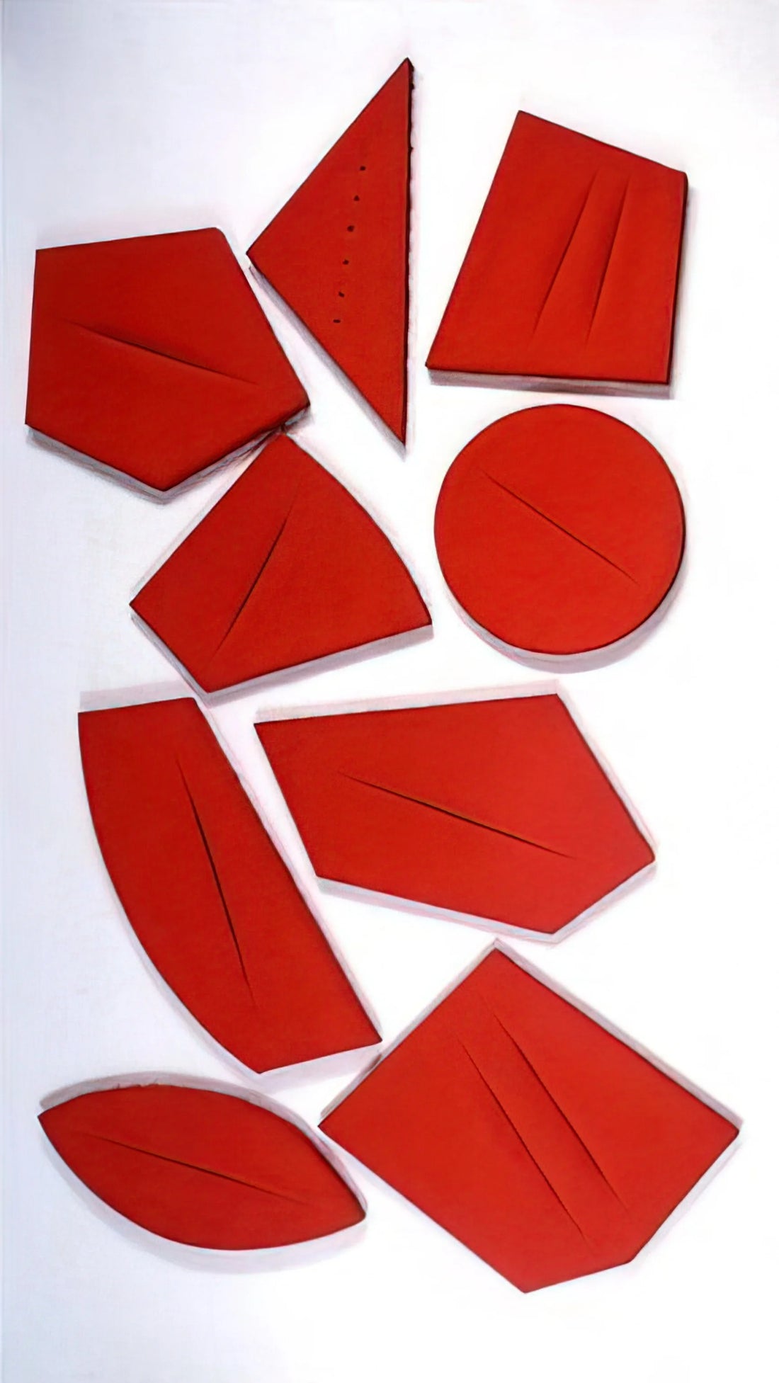 Lucio Fontana Spatial Concept: The Revolutionary Art of Slashing Space - I quanta - 1960 by Lucio Fontana