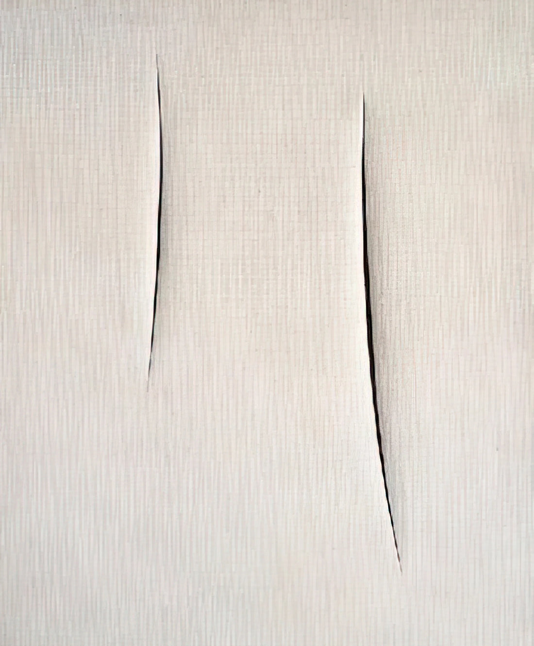 Lucio Fontana on the Threshold: Piercing the Canvas, Redefining Space - Concept Spatiale - 1959 by Lucio Fontana