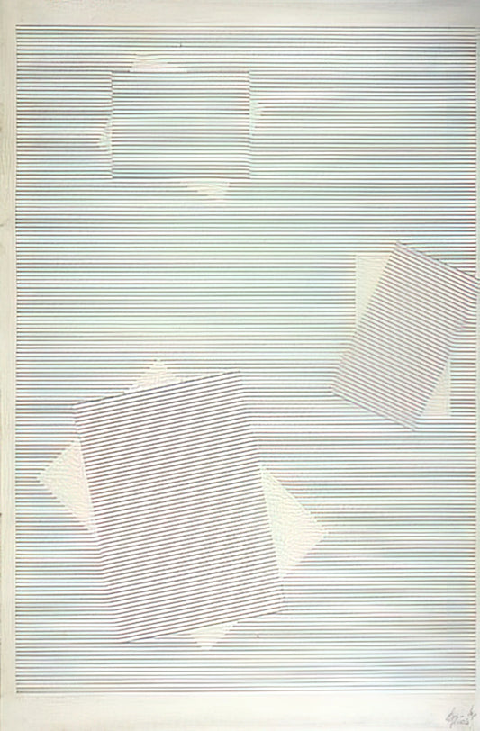 Lygia Pape Magnetized Space: Exploring the Brazilian Artist's Revolutionary Neo-Concrete Vision - Graphics - 1957 by Lygia Pape