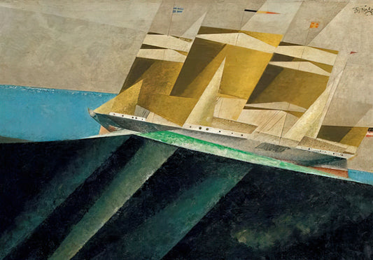 Lyonel Feininger Posters: The Architectural Poetry of a Bauhaus Master - MID OCEAN 1937 by Lyonel Feininger