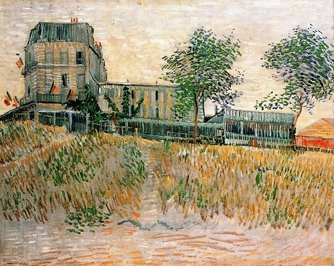 MOMA LEGO Van Gogh: The Intersection of Art, Play, and Modern Museum Culture - The Restaurant de la Sirene at Asnieres by Vincent van Gogh