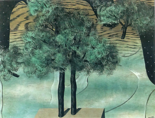 Magritte Prints & Posters: A Collector's Guide to Surrealist Masterpieces - THE CULTIVATION OF IDEAS 1927 by Rene Magritte