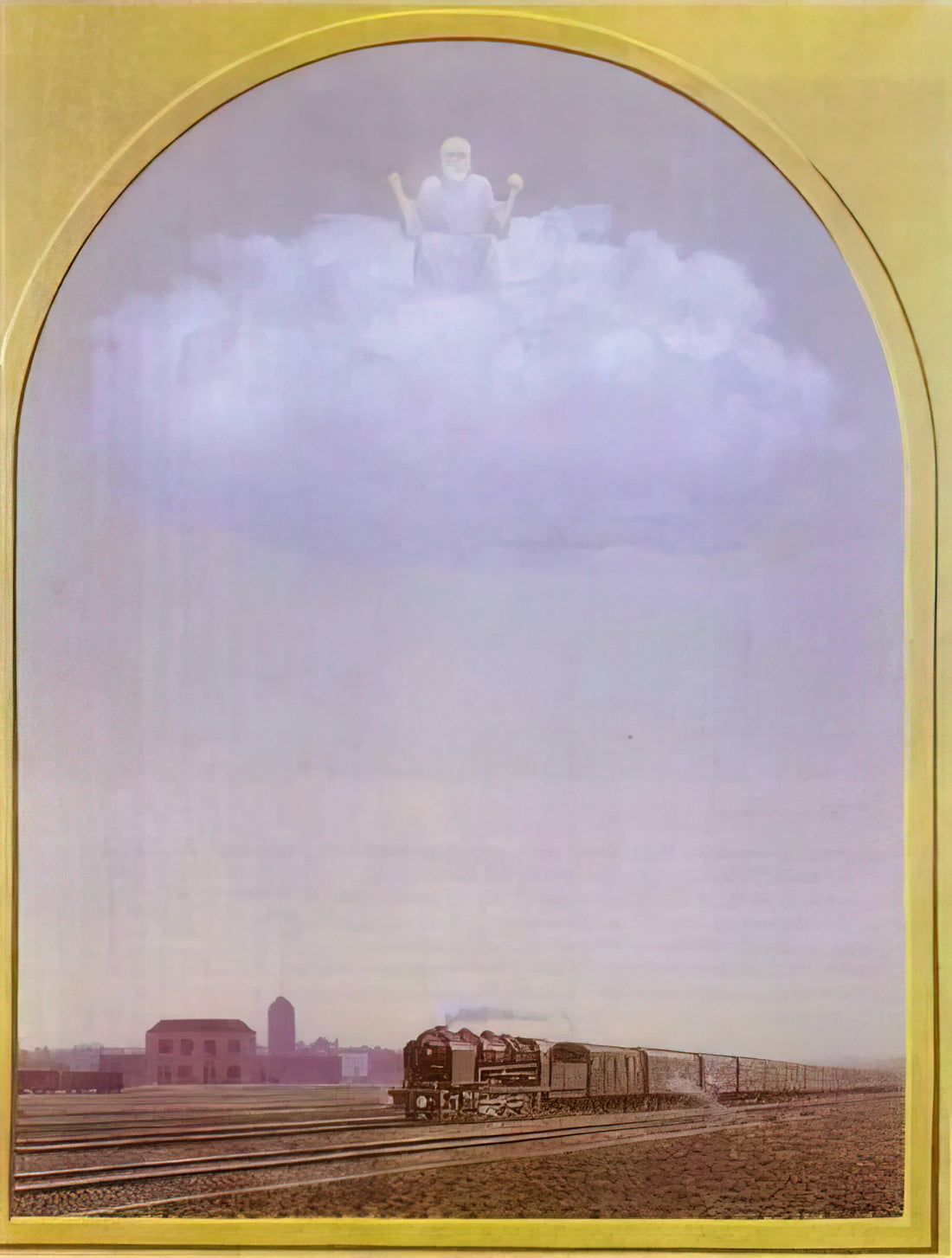 Magritte The Collection: A Curated Exploration of Surrealist Masterpieces - THE NIGHTINGALE 1962 by Rene Magritte