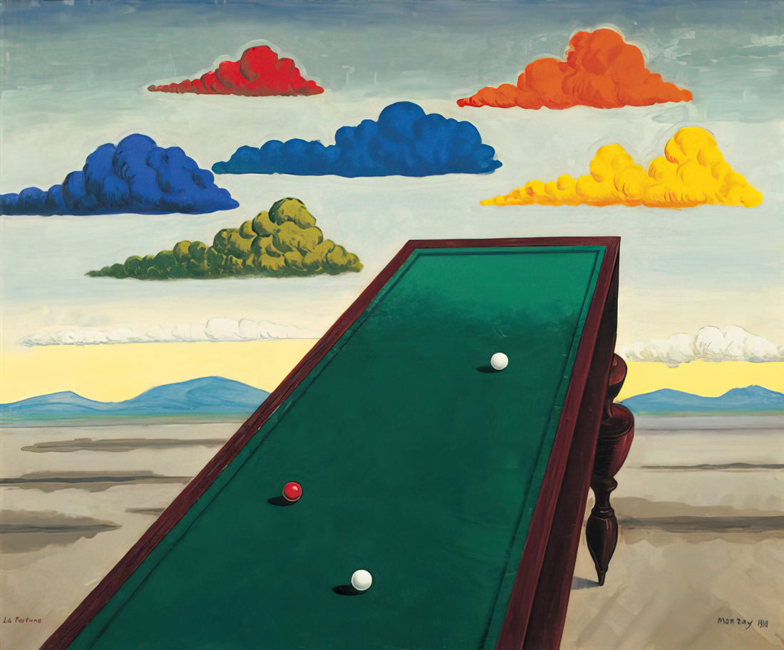 Man Ray Paintings: The Surrealist Visionary's Enduring Legacy - LA FORTUNE by Man Ray