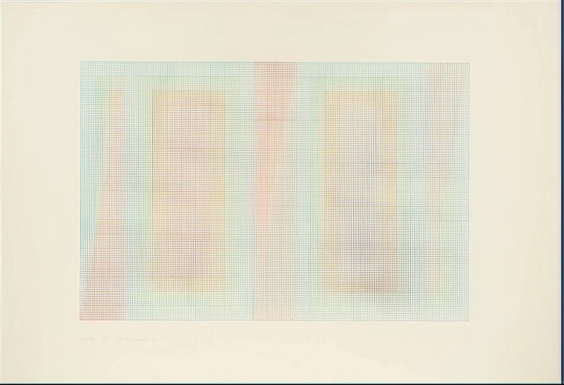 Mark Lancaster Posters: The Vibrant Intersection of Pop Art and Graphic Design - Eighths - 1967 by Mark Lancaster