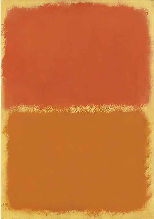 Mark Rothko 1952: The Pivotal Year That Defined Color Field Painting - Orange, Red, Orange - 1961 by Mark Rothko