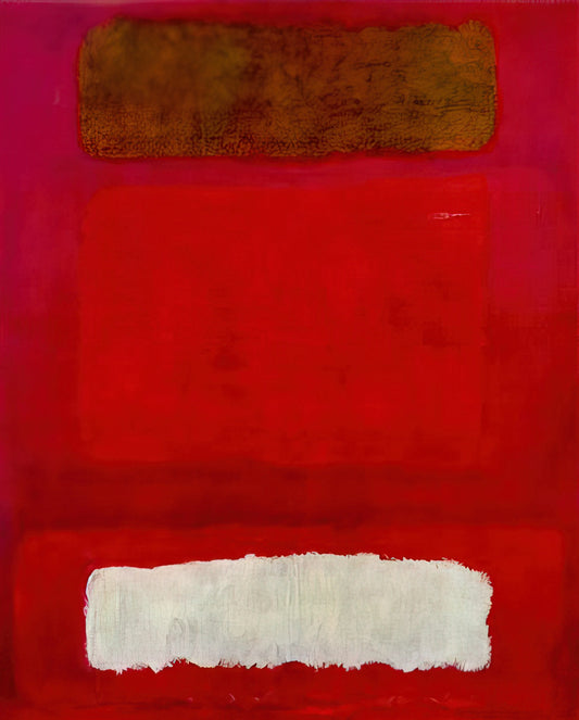 Mark Rothko Early Work: The Formative Years That Shaped an Abstract Master - No. 16 Red, White, and Brown - 1957 by Mark Rothko