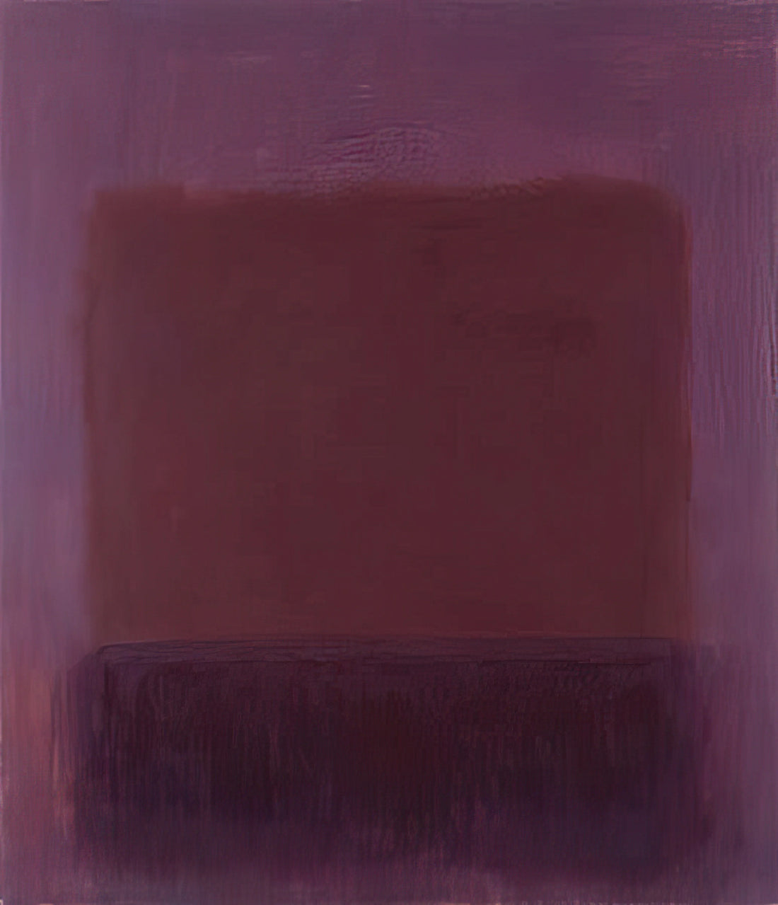 Mark Rothko Paintings Cost: Understanding the Market for Abstract Expressionist Masterpieces - Purple Brown - 1957 by Mark Rothko