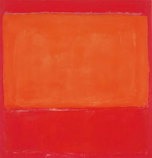 Mark Rothko Paintings: A Journey Through Color, Emotion, and Modernist Mastery - Ochre and Red on Red - 1957 by Mark Rothko