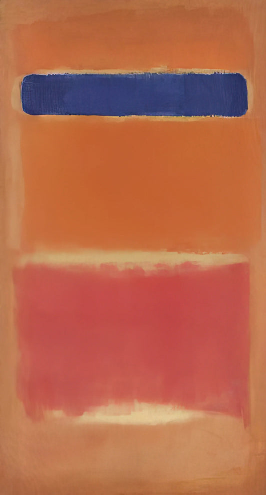 Mark Rothko Sculpture: The Overlooked Dimension of a Color Field Master - Blue Over Red - 1953 by Mark Rothko