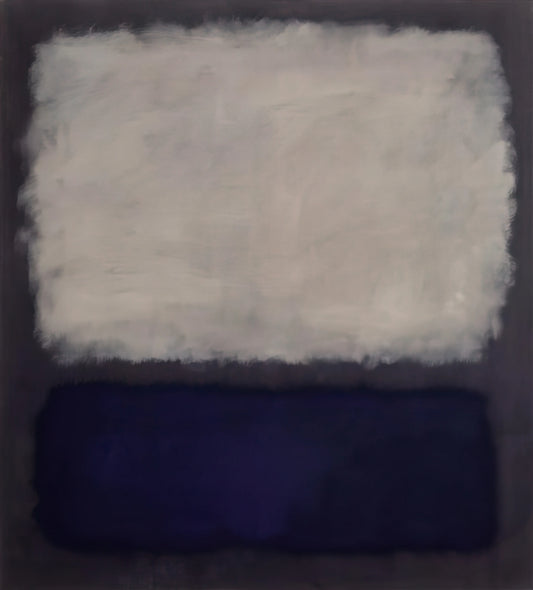 Mark Rothko Untitled Yellow and Blue 1954: A Portal to the Sublime - Blue and gray - 1962 by Mark Rothko