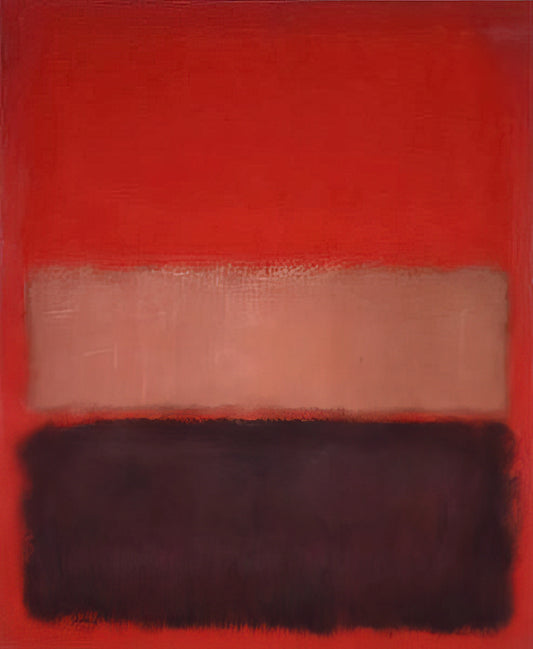 Mark Rothko Website: A Curator's Guide to Exploring the Abstract Expressionist's Digital Legacy - No. 46 Black, Ochre, Red Over Red - 1957 by Mark Rothko