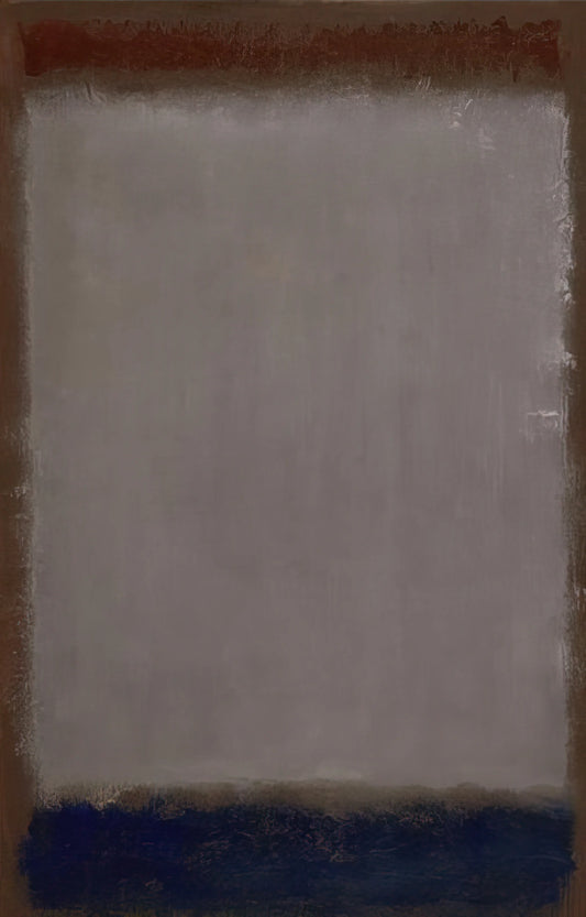 Mark Rothko at the Guggenheim: A Monumental Encounter with Color and Space - Lavender and Mulberry - 1959 by Mark Rothko