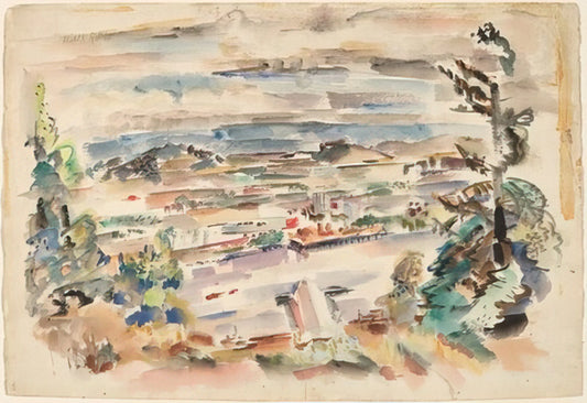 Mark Rothko at the National Gallery: A Curator's Guide to His Monumental Works - Untitled - 1929 by Mark Rothko