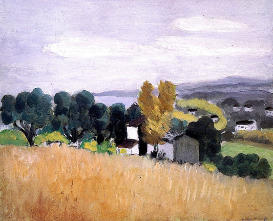 Matisse 1907: The Pivotal Year That Transformed Modern Art - AUTUMN IN CAGNES 1918 by Henri Matisse