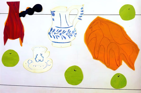 Matisse 52: The Revolutionary Cut-Outs That Transformed Modern Art - STILL LIFE WITH SEASHELL 1940 by Henri Matisse