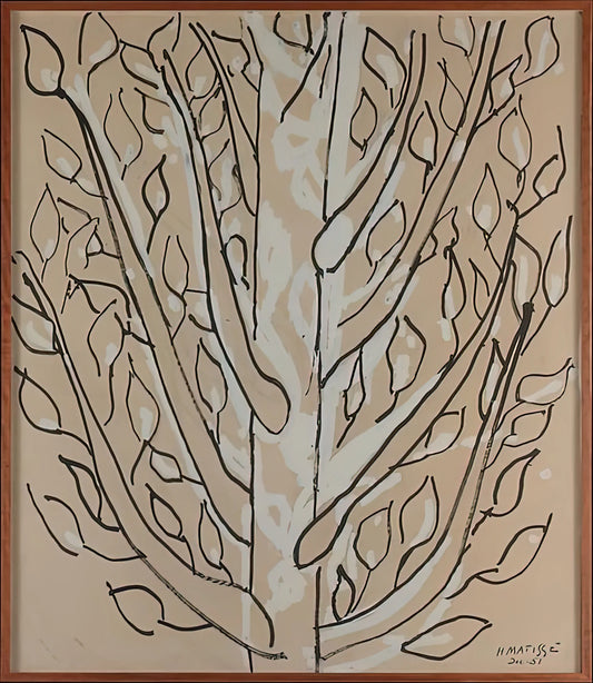 Matisse Artwork for Sale: A Collector's Guide to Acquiring Museum-Quality Prints - THE TREE 1951 by Henri Matisse