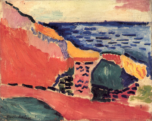 Matisse Early Work: The Formative Years of a Modern Master - LA MOULADE COLLIOURE IN THE SUMMER 1905 by Henri Matisse