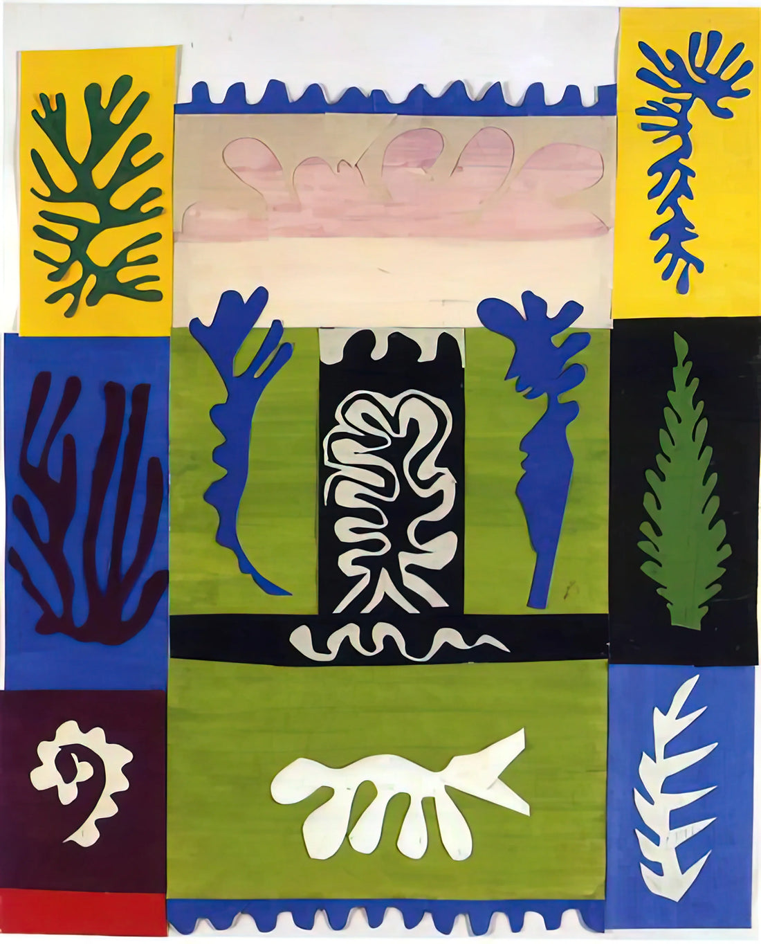 Matisse Etchings: The Master's Intimate Graphic Explorations - CUT OUTS 5 by Henri Matisse