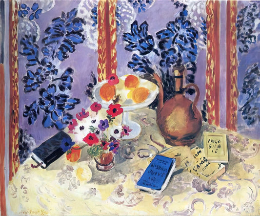 Matisse Green Poster: A Vibrant Exploration of Color, Form, and Modernist Joy - STILL LIFE 3 by Henri Matisse