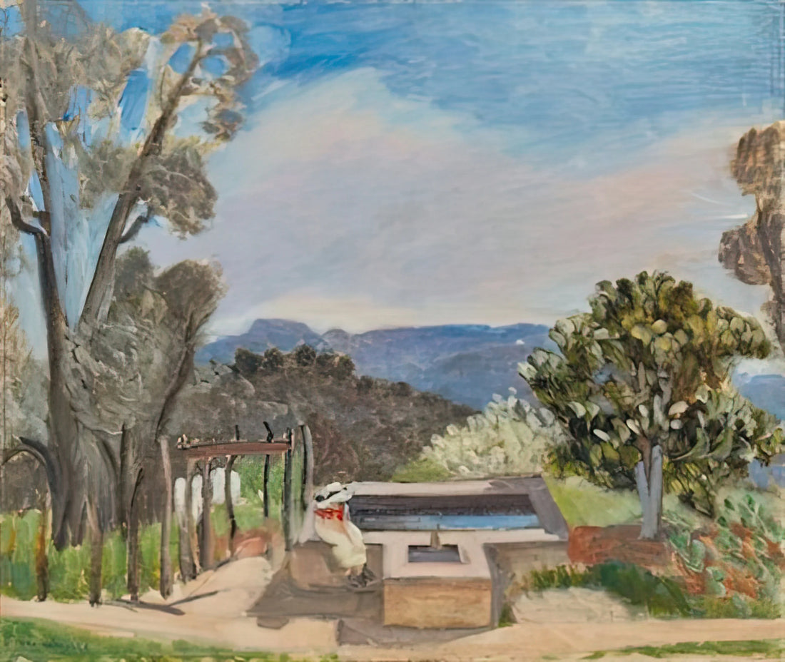 Matisse Jazz Collection: A Masterpiece of Color, Cut-Outs, and Creative Liberation - LE VIVIER PAYSAGE DE PROVENCE 1923 by Henri Matisse