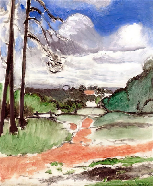 Matisse Late Paintings: A Radiant Final Chapter in Modern Art - CHALAIS MEUDON 1917 by Henri Matisse