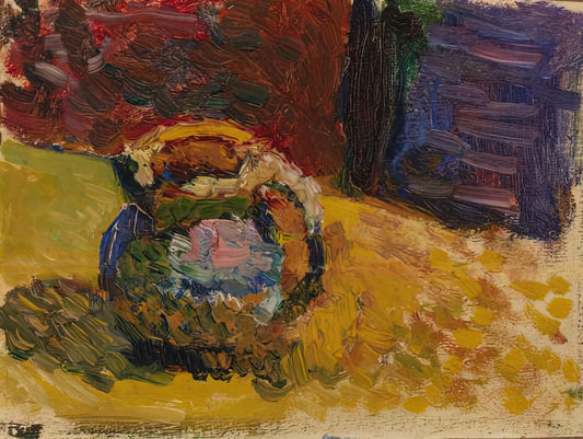 Matisse Orange Cutout Poster: The Joy of Color in Modern Art - SMALL JAR 1899 by Henri Matisse