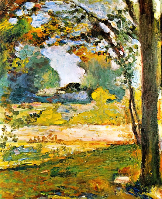 Matisse Painting from Bed: The Artist's Revolutionary Late Works and Their Enduring Legacy - TOULOUSE LANDSCAPE 1898 by Henri Matisse