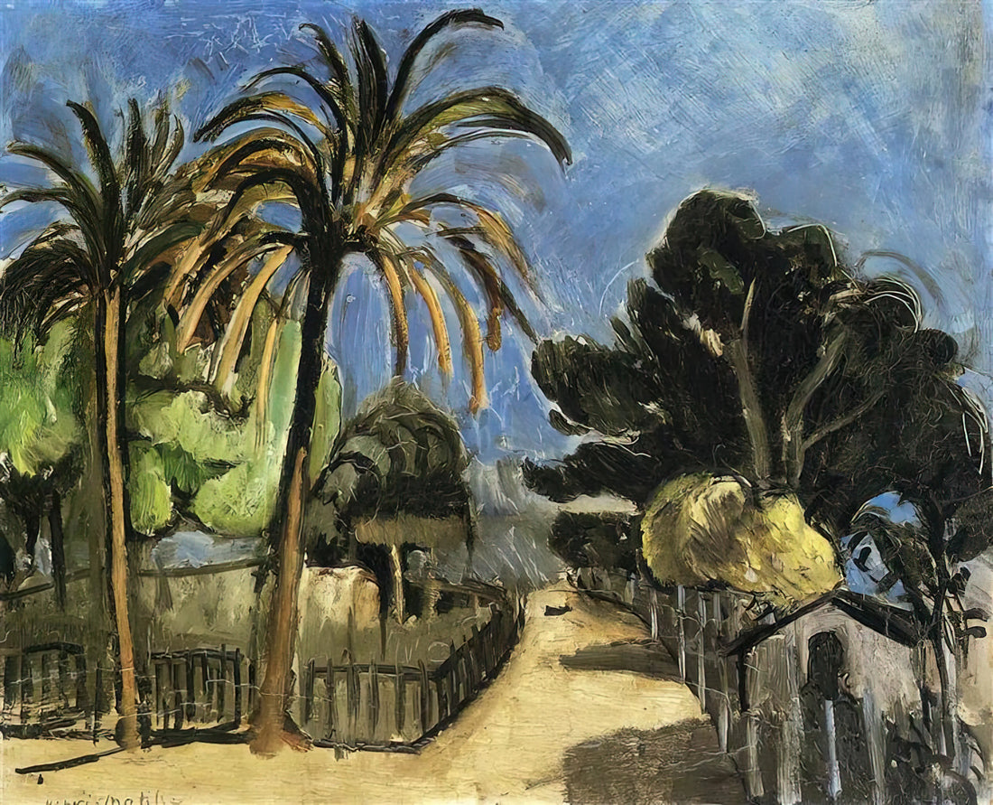 Matisse: The Revolutionary Master of Color and Form - LANDSCAPE 1917 by Henri Matisse