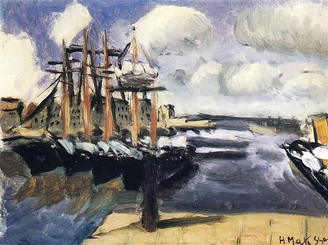 Matisse's Calme et Volupté: The Revolutionary Vision That Defined Fauvism - NOT IDENTIFIED 8 by Henri Matisse