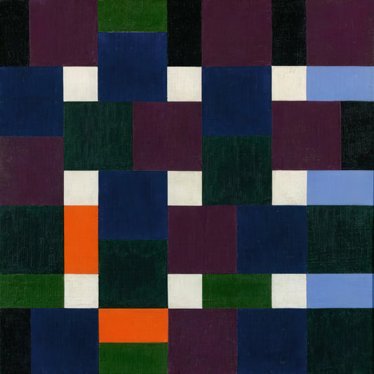 Max Bill: The Swiss Master Who Redefined Concrete Art and Modern Design - Eight Colour Groups - 1947 by Max Bill
